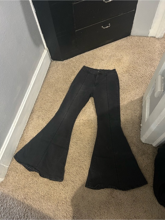 Altar'd State Denim - Black Flared Bell Bottom Jeans